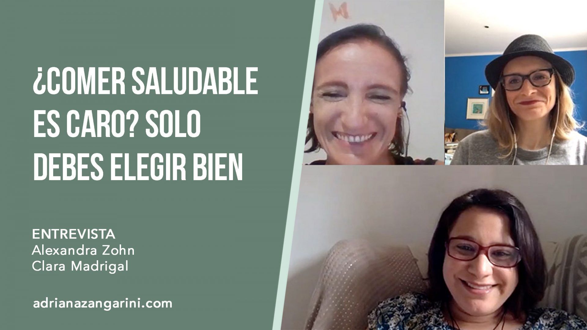 Comer saludable caro