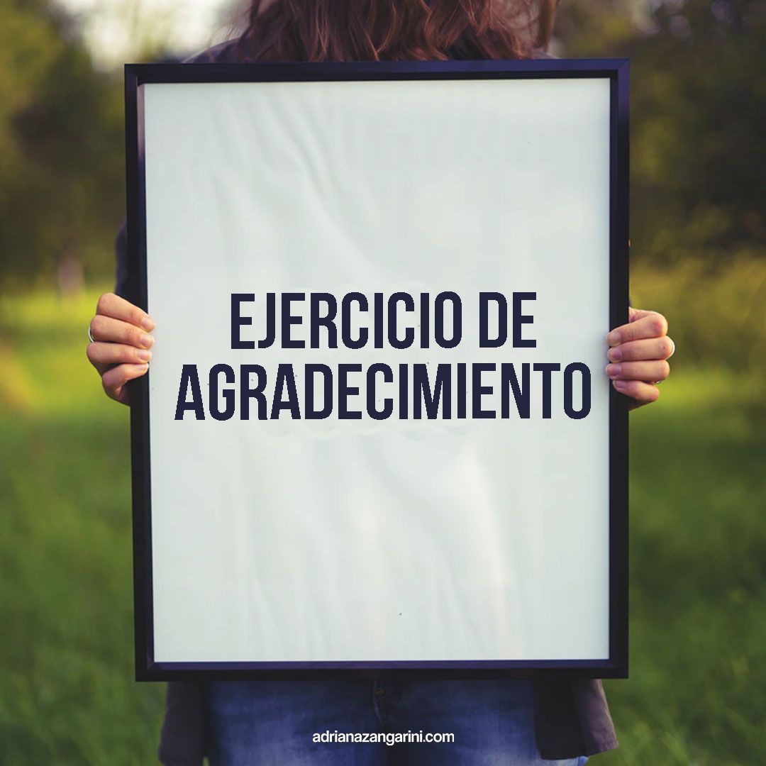 Ejercicio agradecimiento