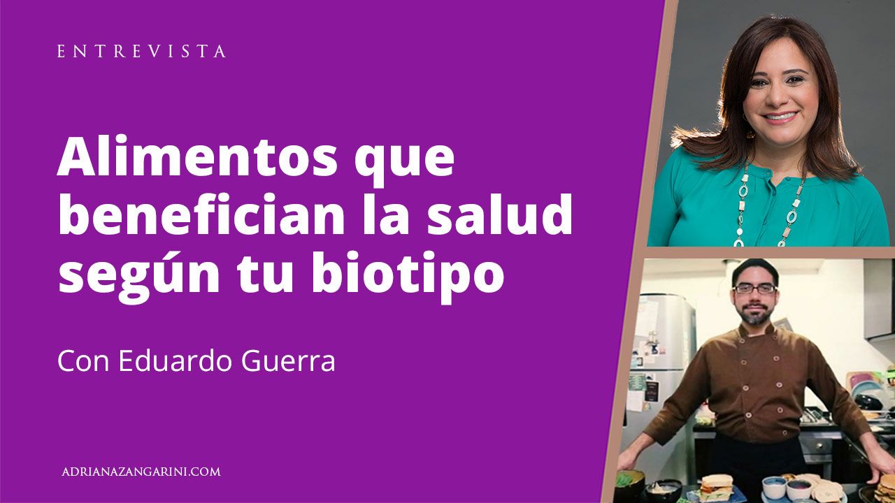 Alimentos que benefician la salud según tu biotipo